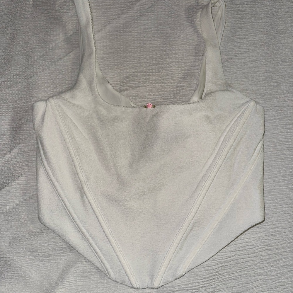 White corset